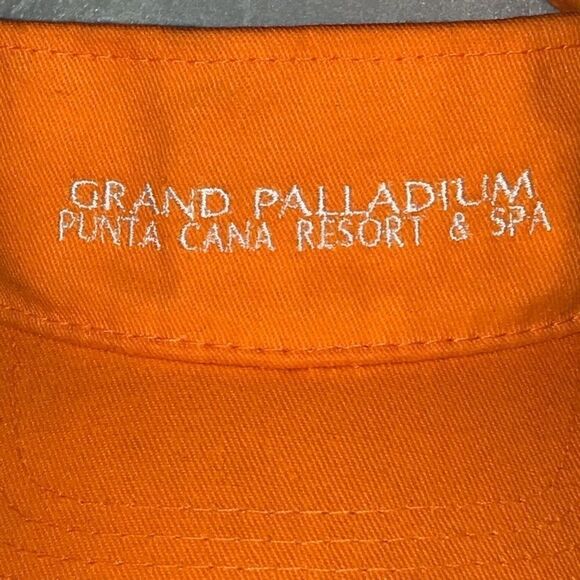 Invasion Grand Palladium Punta Cana Resort & Spa Orange Visor Hat - Picture 10 of 13